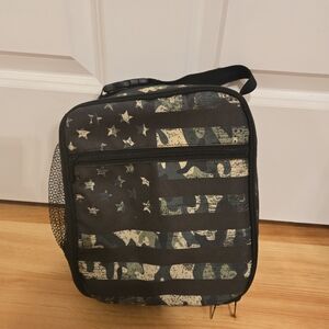 Stylish Black and Green Men's Bag